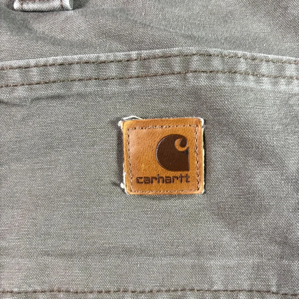Carhartt Carpenter Shorts Men's 44 Brown Ripstop Workwear Utility Technician